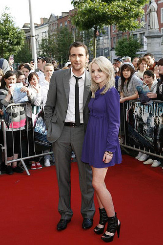 bicowatkins: MATTHEW LEWIS and EVANNA LYNCH She’s adorable.