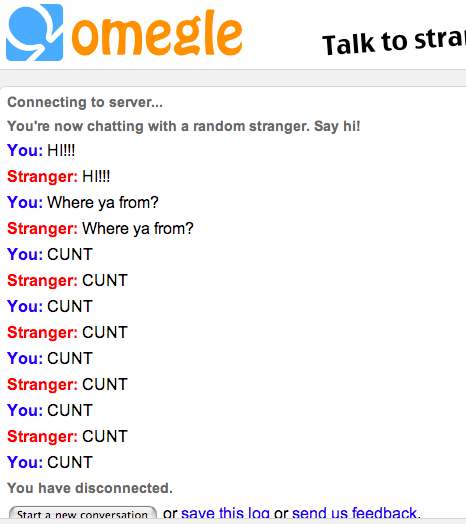 funny omegle chats. At least Omegle isn#39;t popular